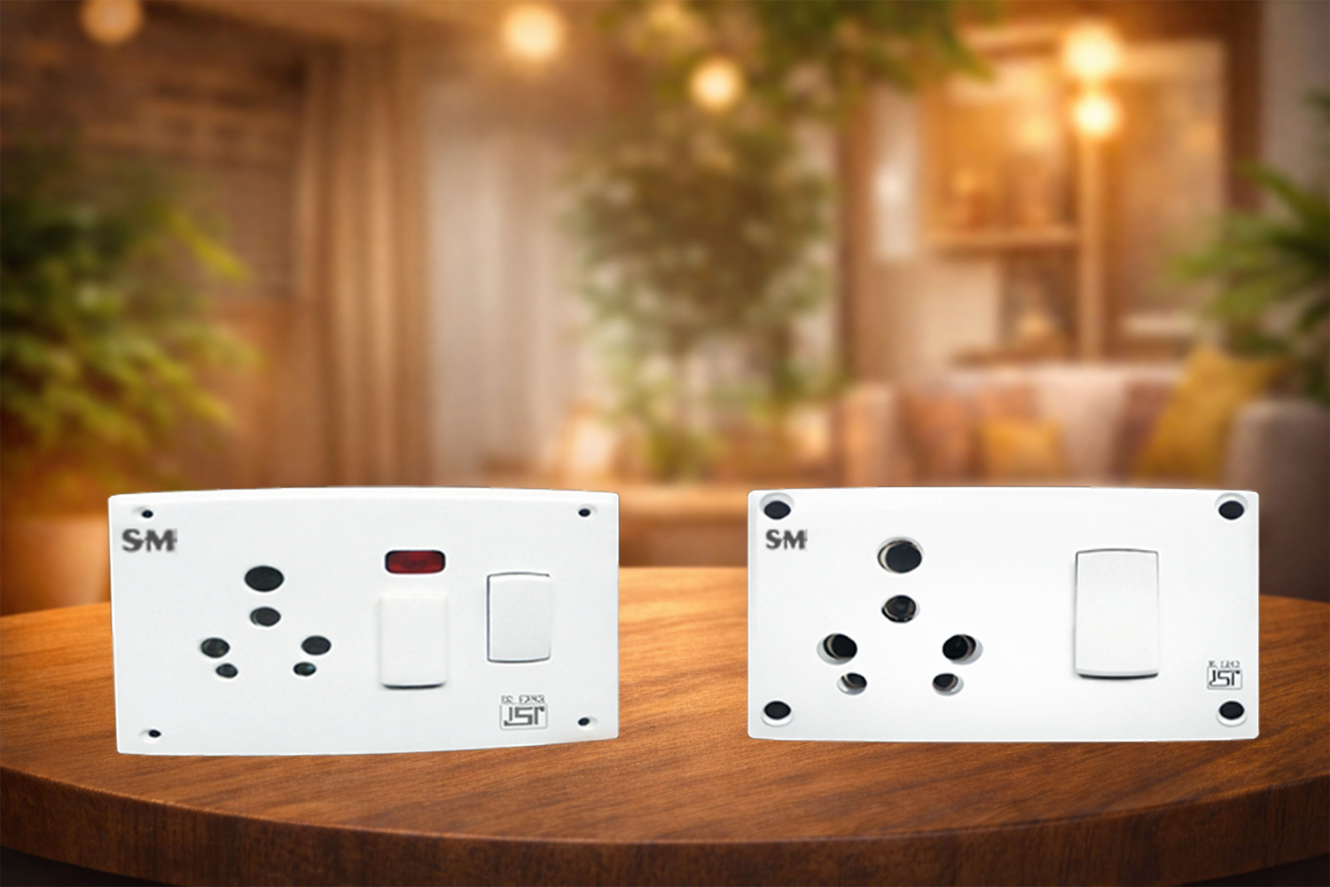 Surface Switch Socket Combined