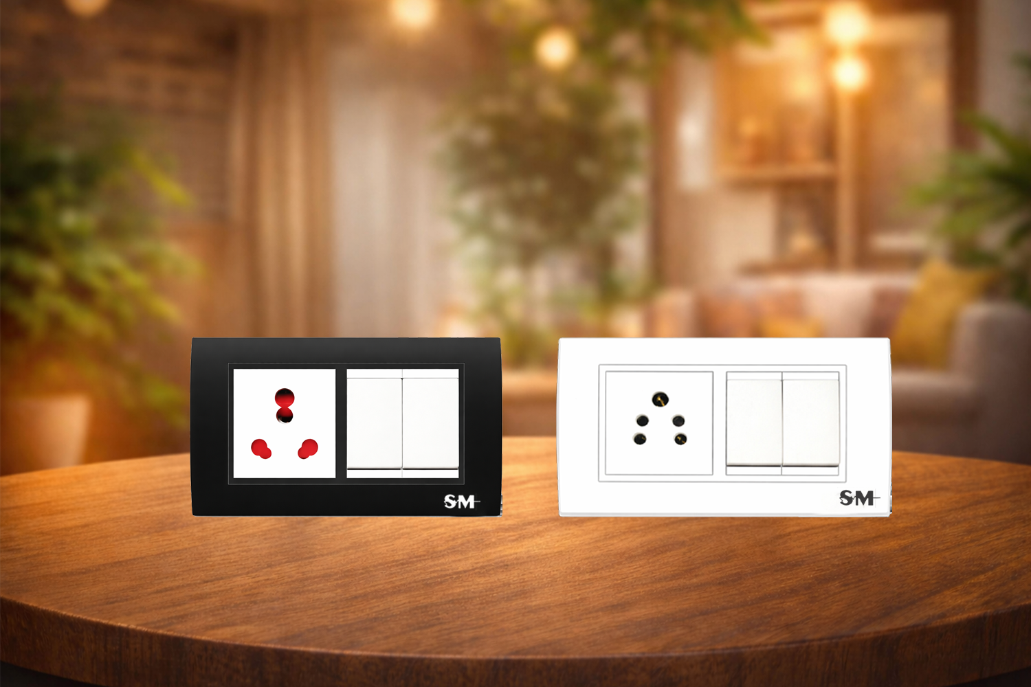 Modular Switch Socket Plates